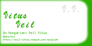 vitus veil business card